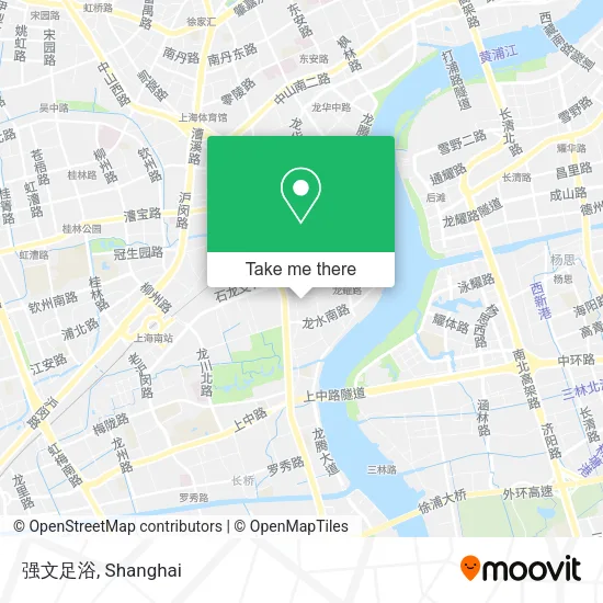 强文足浴 map