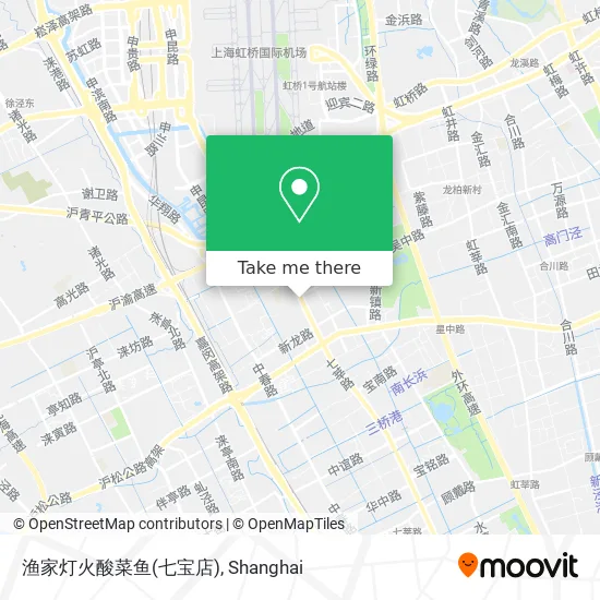 渔家灯火酸菜鱼(七宝店) map