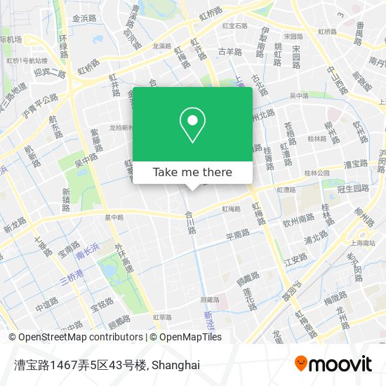 漕宝路1467弄5区43号楼 map