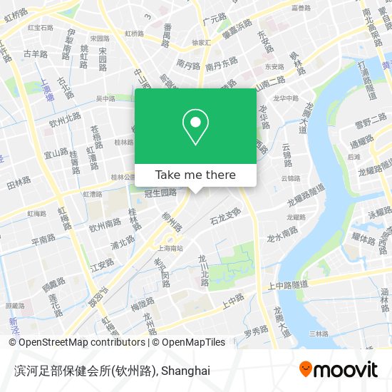 滨河足部保健会所(钦州路) map
