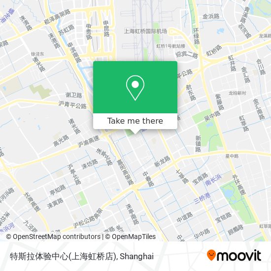 特斯拉体验中心(上海虹桥店) map