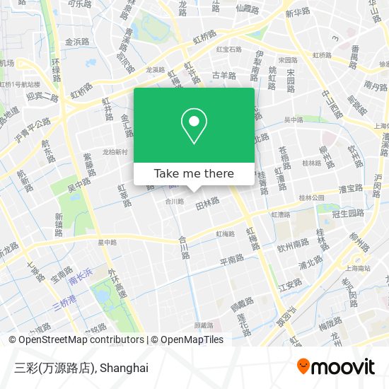 三彩(万源路店) map