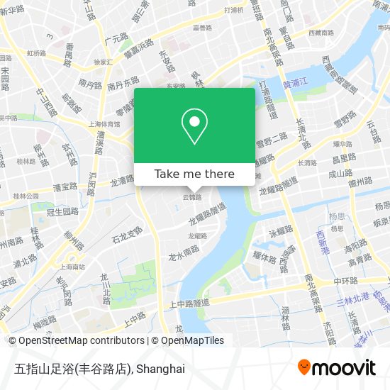 五指山足浴(丰谷路店) map