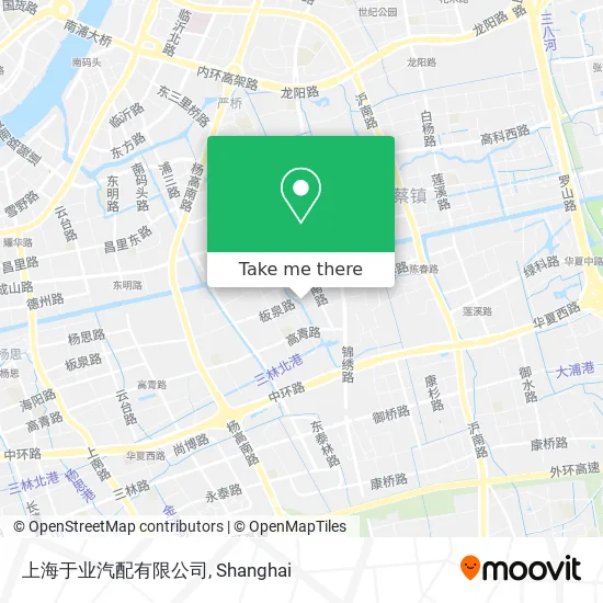 上海于业汽配有限公司 map