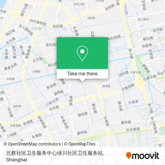 北蔡社区卫生服务中心绿川社区卫生服务站 map