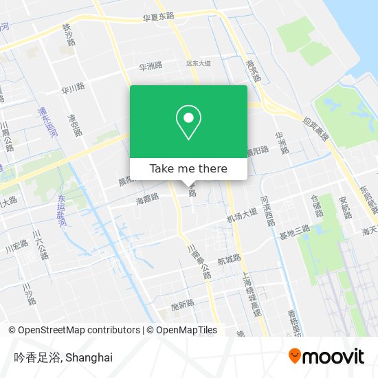 吟香足浴 map