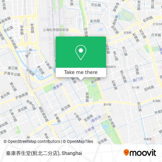 秦康养生堂(航北二分店) map