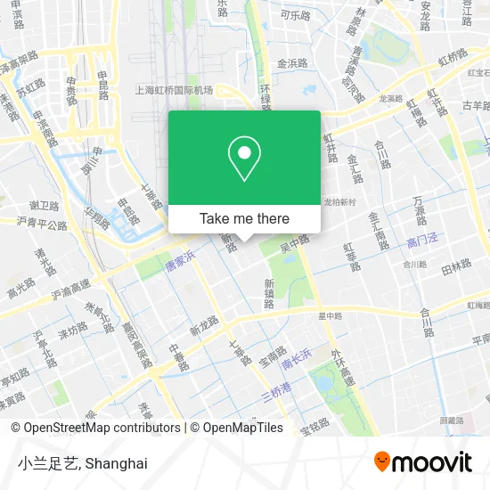 小兰足艺 map