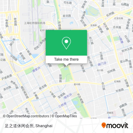 足之道休闲会所 map