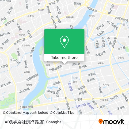 AD形象会社(耀华路店) map