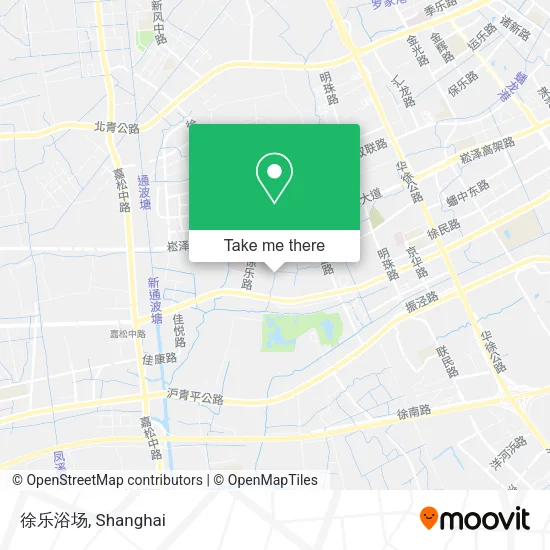 徐乐浴场 map