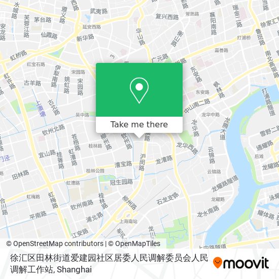 徐汇区田林街道爱建园社区居委人民调解委员会人民调解工作站 map
