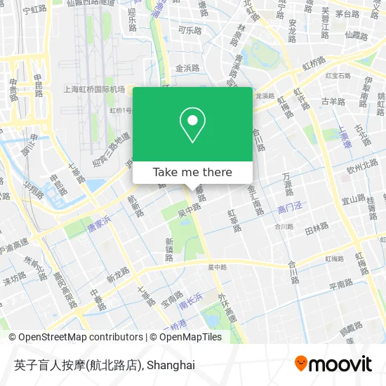 英子盲人按摩(航北路店) map