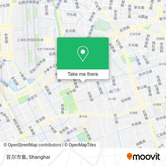 首尔市集 map