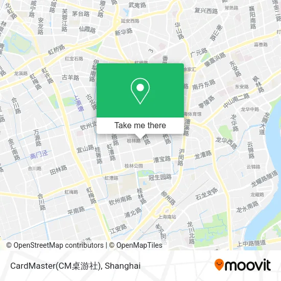 CardMaster(CM桌游社) map