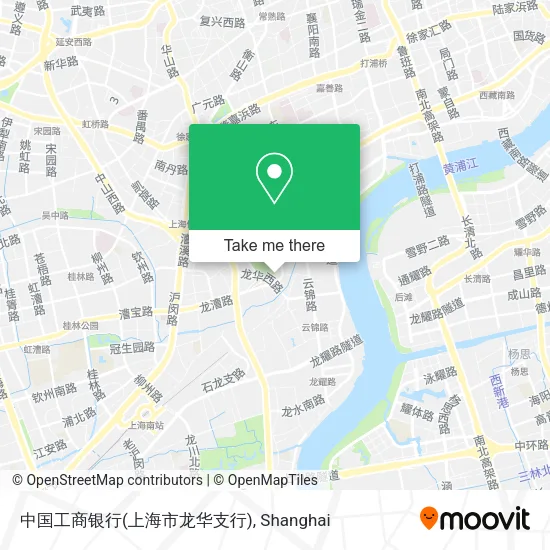 中国工商银行(上海市龙华支行) map