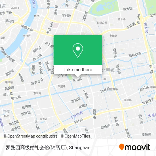 罗曼园高级婚礼会馆(锦绣店) map