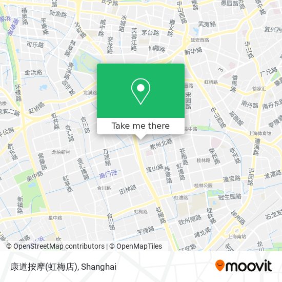 康道按摩(虹梅店) map