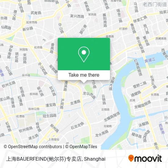 上海BAUERFEIND(鲍尔芬)专卖店 map