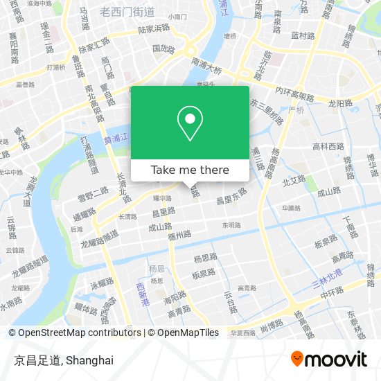 京昌足道 map