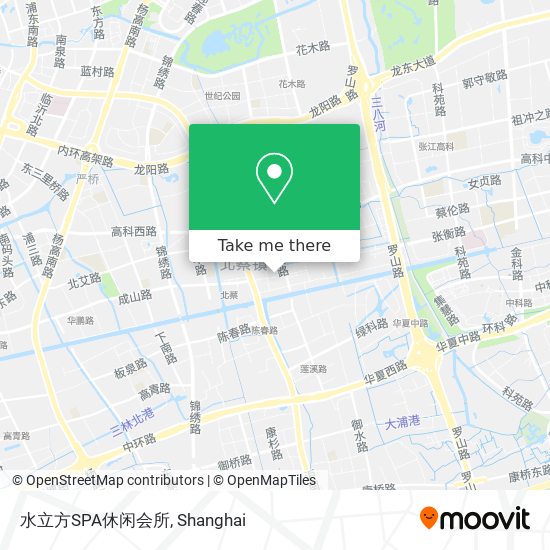 水立方SPA休闲会所 map