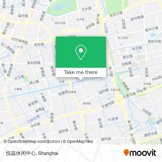 悦蕊休闲中心 map