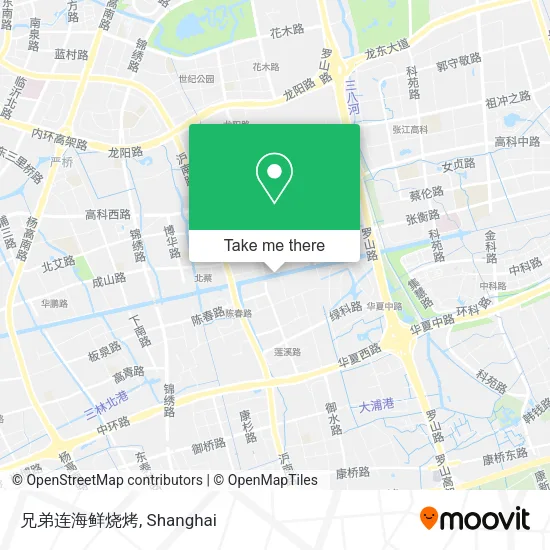 兄弟连海鲜烧烤 map