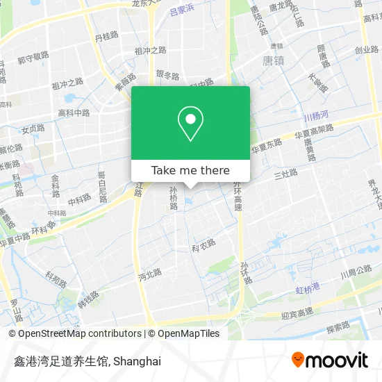 鑫港湾足道养生馆 map