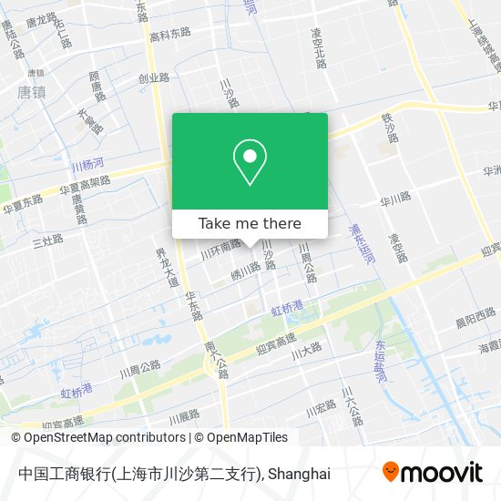 中国工商银行(上海市川沙第二支行) map