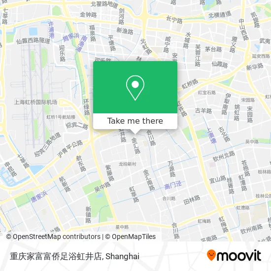 重庆家富富侨足浴虹井店 map