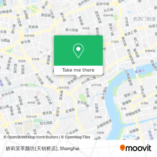 娇莉芙萃颜坊(天钥桥店) map