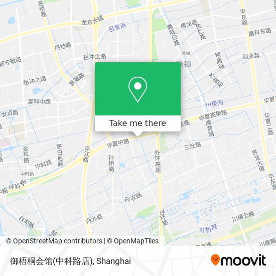 御梧桐会馆(中科路店) map