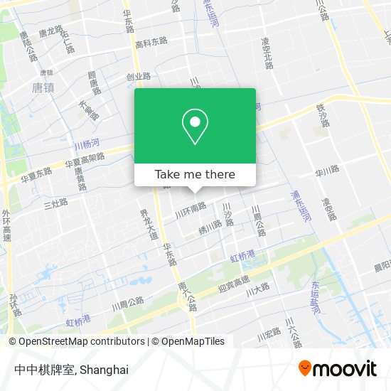 中中棋牌室 map