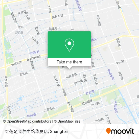 红莲足道养生馆华夏店 map