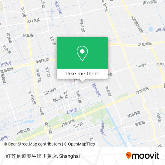 红莲足道养生馆川黄店 map