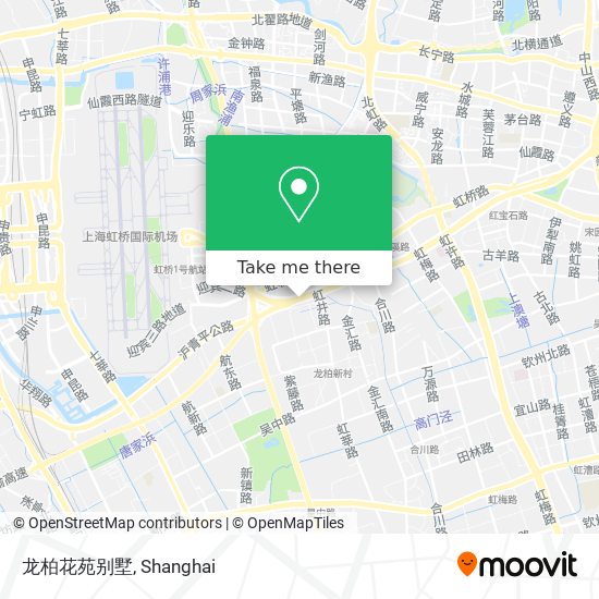 龙柏花苑别墅 map