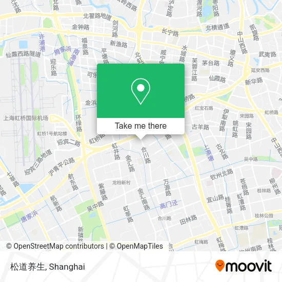 松道养生 map