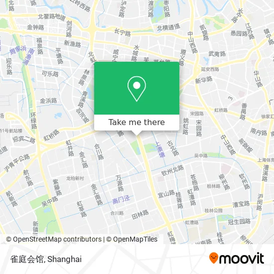雀庭会馆 map