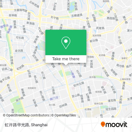虹许路华光路 map