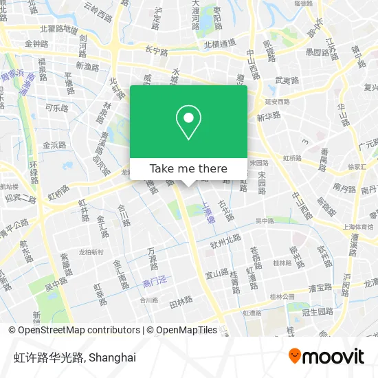 虹许路华光路 map
