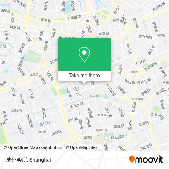 成悦会所 map