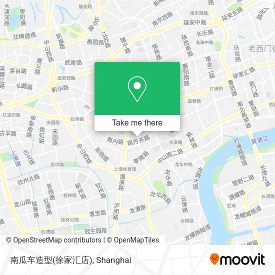 南瓜车造型(徐家汇店) map