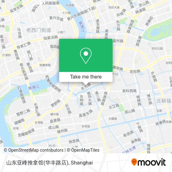 山东亚峰推拿馆(华丰路店) map