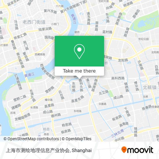 上海市测绘地理信息产业协会 map