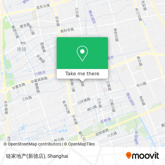 链家地产(新德店) map