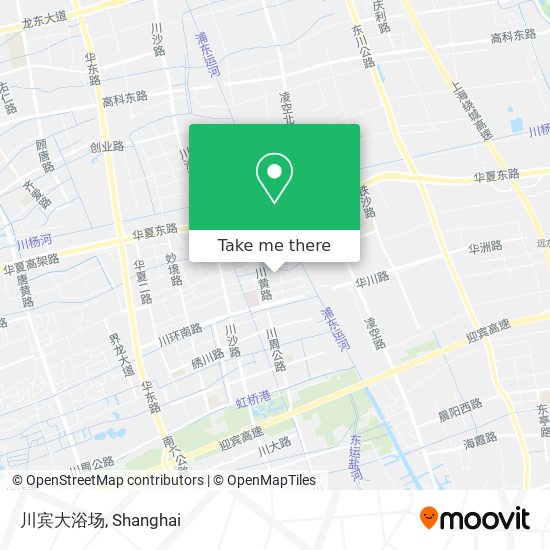 川宾大浴场 map