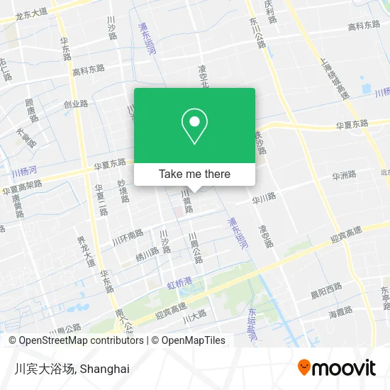川宾大浴场 map