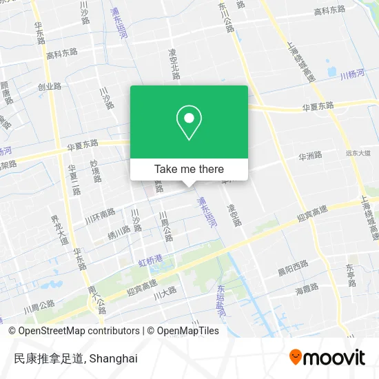 民康推拿足道 map