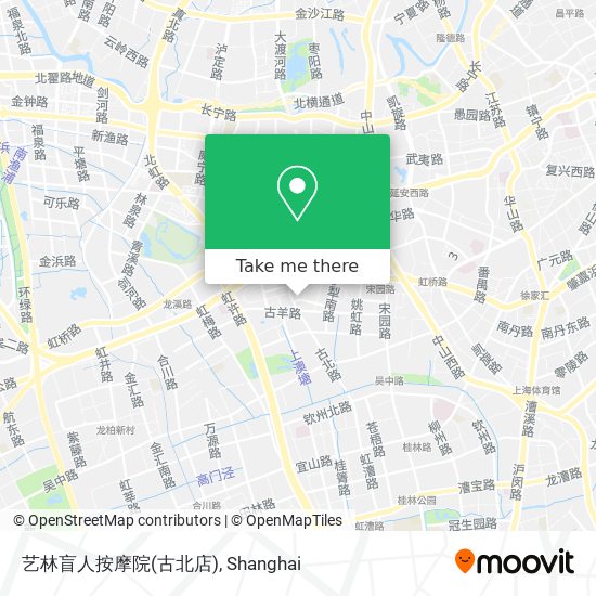 艺林盲人按摩院(古北店) map