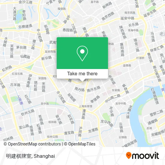 明建棋牌室 map